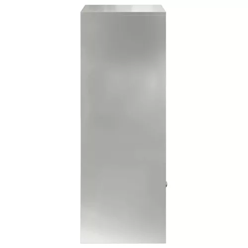  Csomagzáró doboz Fekete 41 x 38 x 103 cm Horganyzott acél