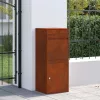  Csomagzáró doboz Rozsdás 41 x 38 x 103 cm Időjárásálló acél