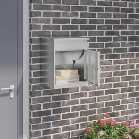    Csomagzáró doboz Fekete 47.5 x 38 x 59 cm Horganyzott acél