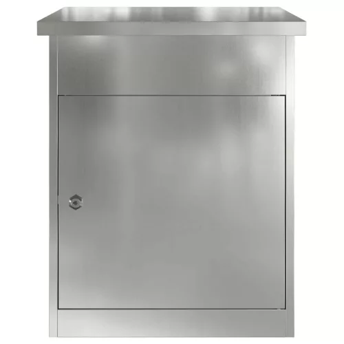  Csomagzáró doboz Fekete 47.5 x 38 x 59 cm Horganyzott acél