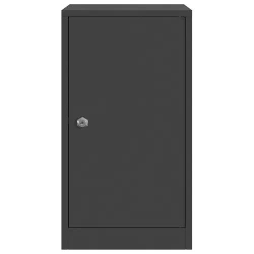  postaláda Fekete 30 x 23 x 55 cm Acél