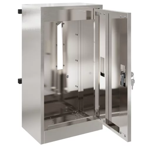  postaláda Fekete 30 x 23 x 55 cm Rozsdamentes acél