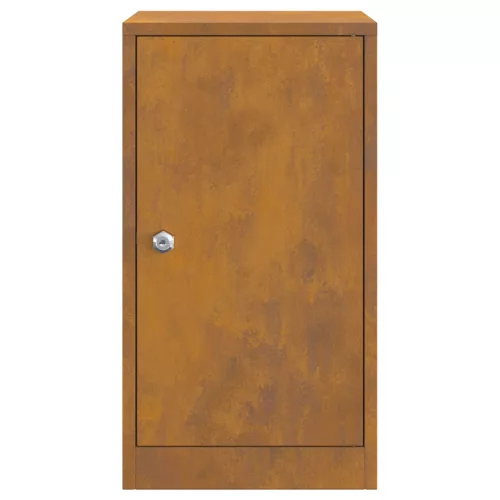  postaláda Rozsdás 30 x 23 x 55 cm időjárásálló acél