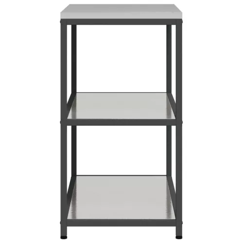  Konyhai tárolópolc Ezüst 60 x 50 x 92 cm Rozsdamentes acél