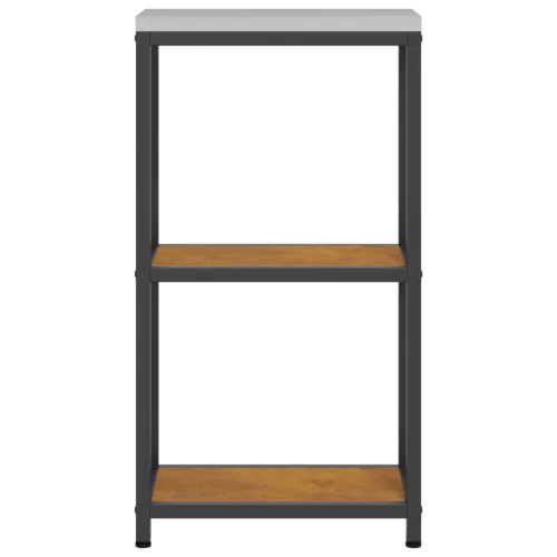  Konyhai tárolópolc Rozsdás 60 x 50 x 92 cm Viharvert acél