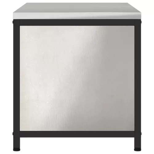  Konyhai tárolószekrény Ezüst 60 x 50 x 92 cm Rozsdamentes acél