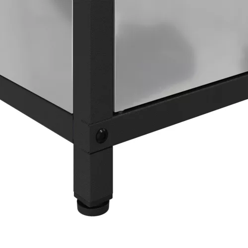  Konyhai tárolószekrény Ezüst 60 x 50 x 92 cm Horganyzott acél