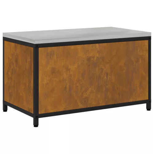  Konyhai tárolószekrény Rozsdás 60 x 50 x 92 cm Viharvert acél