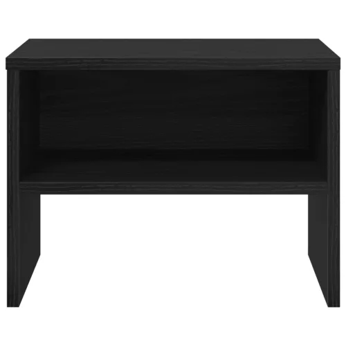  Éjjeliszekrény Musta tammi 40 x 30 x 30 cm Faanyag
