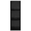  Könyvszekrény Musta tammi 40 x 30 x 114 cm Faanyag