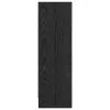  Könyvszekrény Musta tammi 80 x 24 x 109 cm Forgácslemez