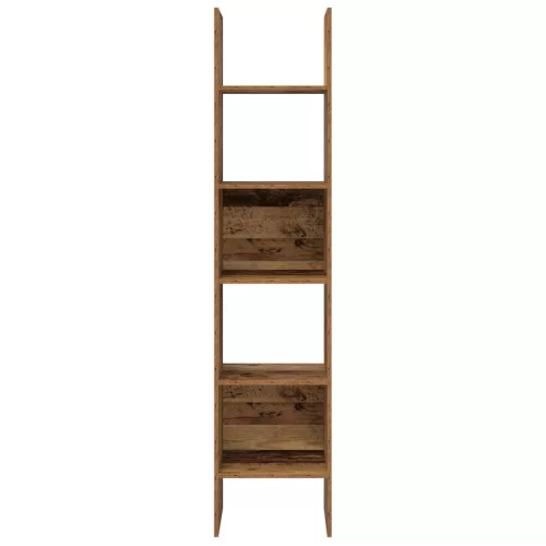  Könyvespolc Régi fa 40 x 35 x 180 cm Faanyag