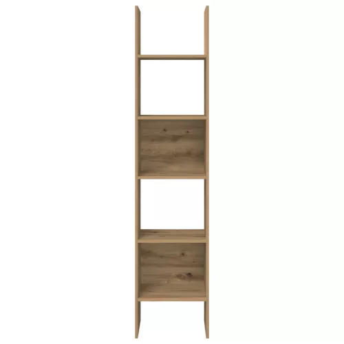  Könyvespolc kézműves tölgy 40 x 35 x 180 cm Faanyag