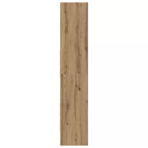  Könyvespolc kézműves tölgy 60 x 35 x 180 cm Faanyag