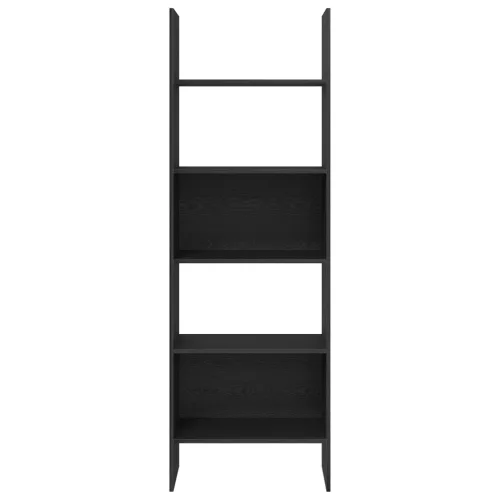  Könyvespolc Musta tammi 60 x 35 x 180 cm Faanyag