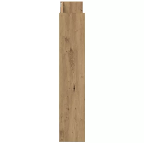  Fali cipőtartók 2 pcs kézműves tölgy 60 x 18 x 60 cm Faanyag