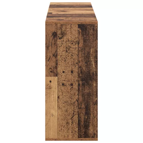  Széf polcokkal Régi fa 120 x 30 x 75 cm Faanyag