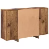  Széf polcokkal Régi fa 120 x 30 x 75 cm Faanyag