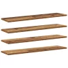  Polcos könyvespolc 4 pcs Barna 80 x 20 x 1,5 cm Faanyag