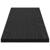  Polcos könyvespolc 4 pcs Fekete 80 x 20 x 1,5 cm Faanyag