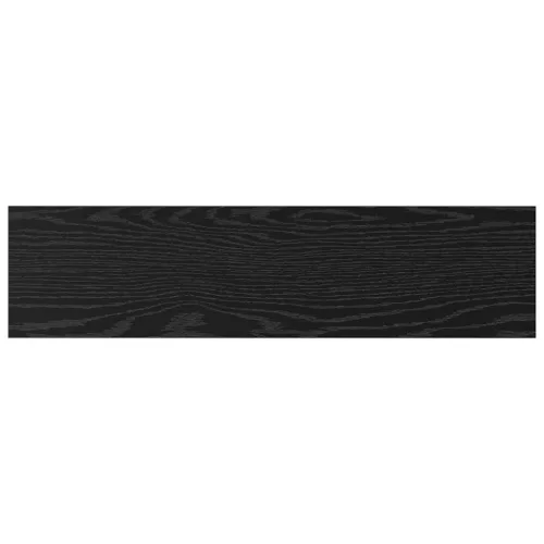  Polcos könyvespolc 4 pcs Fekete 80 x 20 x 1,5 cm Faanyag