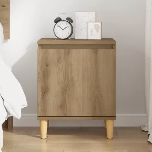 Mesteri tölgy éjjeli asztal Mesteri tölgy MDF 40 x 30 x 50 cm