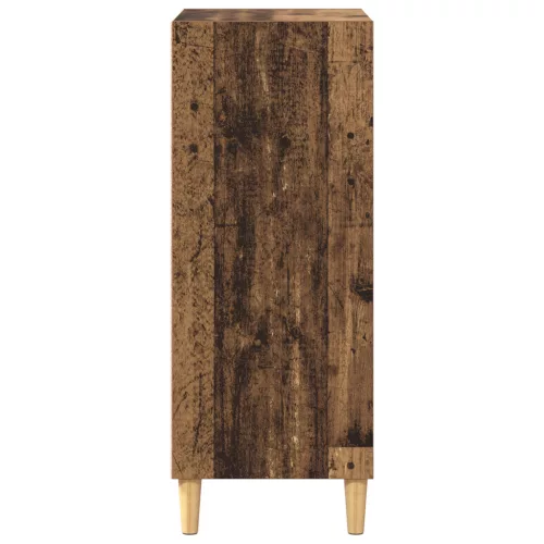  Széf polcokkal Régi fa 57 x 35 x 90 cm Faanyag
