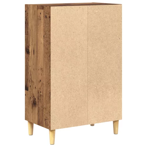  Széf polcokkal Régi fa 57 x 35 x 90 cm Faanyag