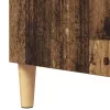  Széf polcokkal Régi fa 57 x 35 x 90 cm Faanyag