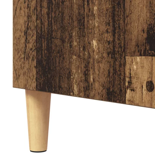  Széf polcokkal Régi fa 57 x 35 x 90 cm Faanyag
