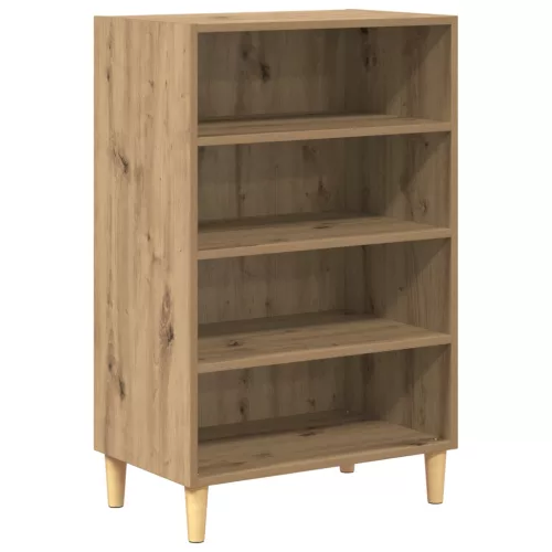  Széf polcokkal kézműves tölgy 57 x 35 x 90 cm Faanyag