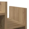 Oldalsó szekrény kézműves tölgy 60 x 26 x 60 cm Faanyag