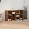  Cipőpad polcokkal Egyéb Öreg fa 103 x 30 x 55 cm Faanyag