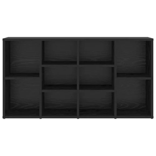  Cipőpad polcokkal Egyéb Musta tammi 103 x 30 x 55 cm Faanyag