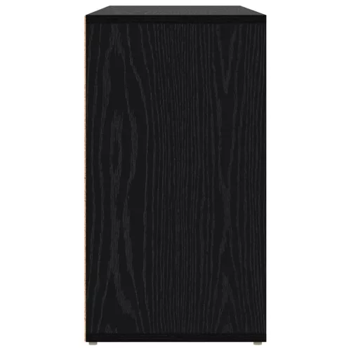  Cipőpad polcokkal Egyéb Musta tammi 103 x 30 x 55 cm Faanyag