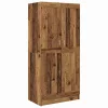  Ruhásszekrény polcokkal Öreg fa 82,5 x 51,5 x 180 cm Faanyag
