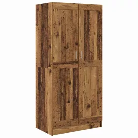    Ruhásszekrény polcokkal Öreg fa 82,5 x 51,5 x 180 cm Faanyag