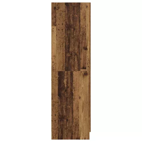  Ruhásszekrény polcokkal Öreg fa 82,5 x 51,5 x 180 cm Faanyag