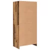  Ruhásszekrény polcokkal Öreg fa 82,5 x 51,5 x 180 cm Faanyag