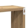  Fali polcok Artisan tölgy MDF furnérral 26 x 15 x 26 cm