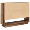  Széf polcokkal ajtóval Régi fa 97 x 29 x 75 cm Faanyag