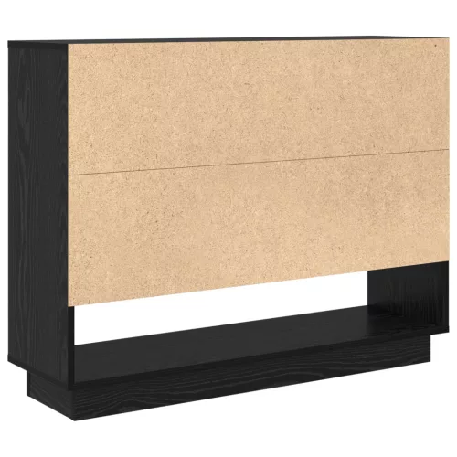  Széf polcokkal ajtóval Musta tammi 97 x 29 x 75 cm Faanyag