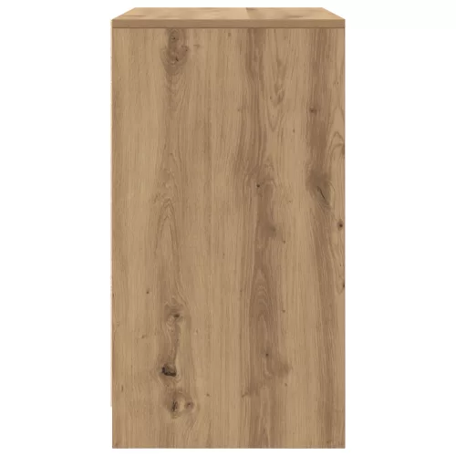  Büfé Tömör tölgy 70x41x75 cm Szerelt fa