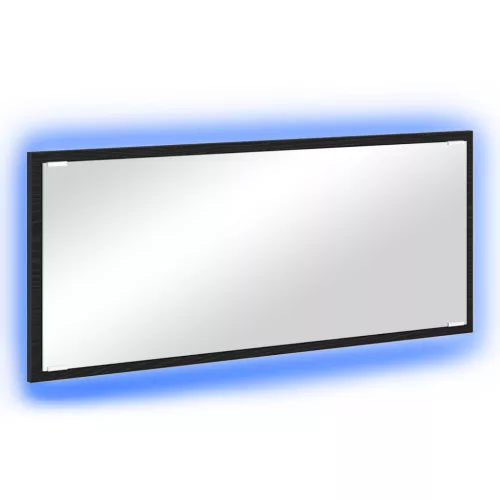  Fürdőszobai Tükör Fekete tölgy Üveg, MDF Nagy Tükör