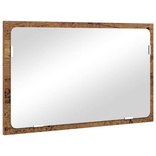  2 Részes Fürdőszoba Bútor Szett Régi Fa Szerelt Fa