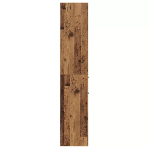  Könyvespolc Régi fa 40 x 35 x 180 cm Faanyag