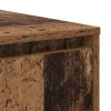  Dohányzóasztal fiókkal tárolóval Öreg fa 80 x 80 x 31 cm Faanyag