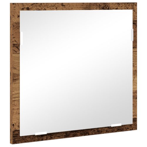  Modern Fürdőszoba Tároló Szekrény Régi Fa MDF Fa Furnérral Közepes