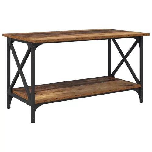  Dohányzóasztal Régi fa 80 x 45 x 45.5 cm Faanyag