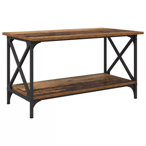  Dohányzóasztal Régi fa 80 x 45 x 45.5 cm Faanyag